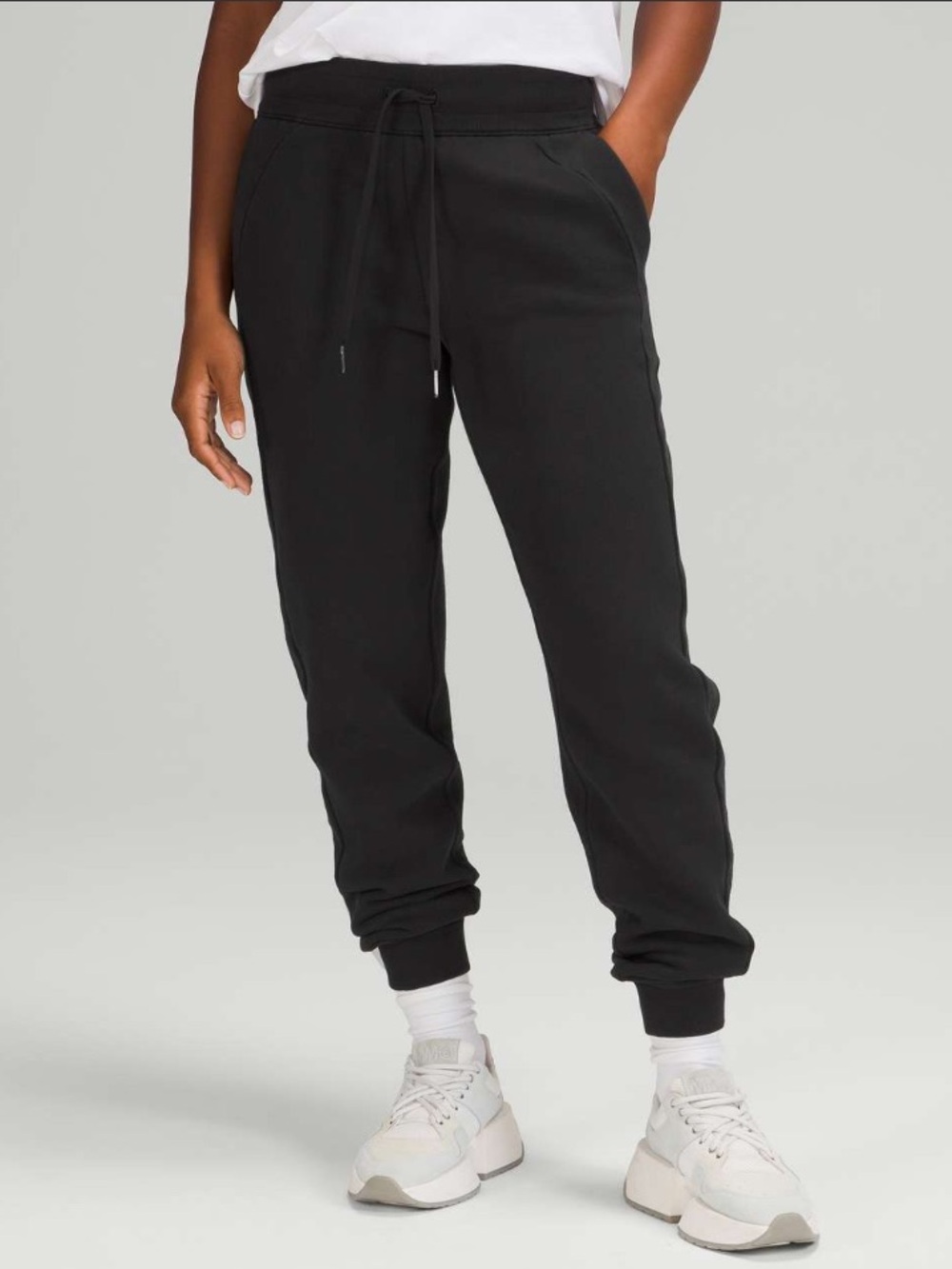 lululemon athletica Black Scuba High-Rise Jogger Pants